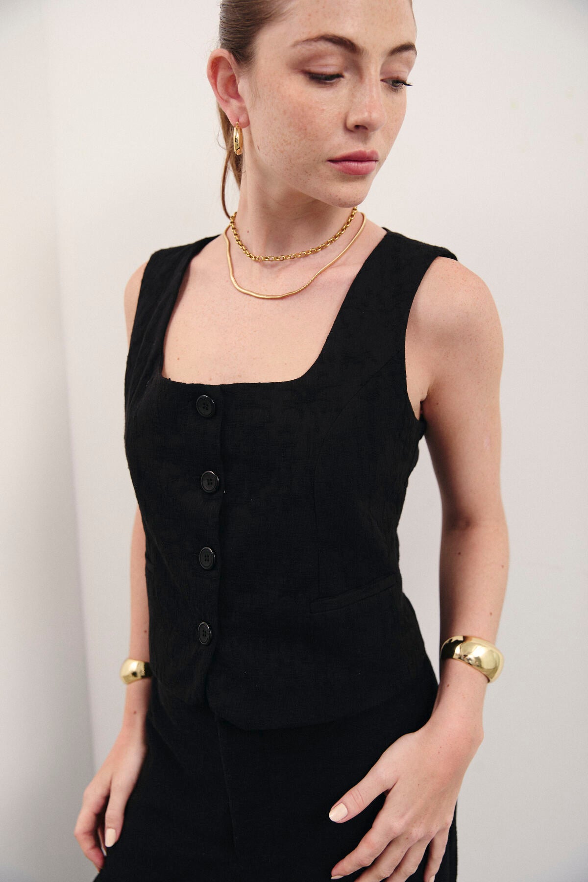 CHALECO LILY - NEGRO
