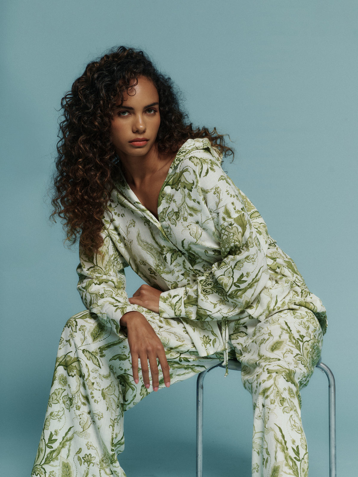 CAMISA POSITANO VERDE