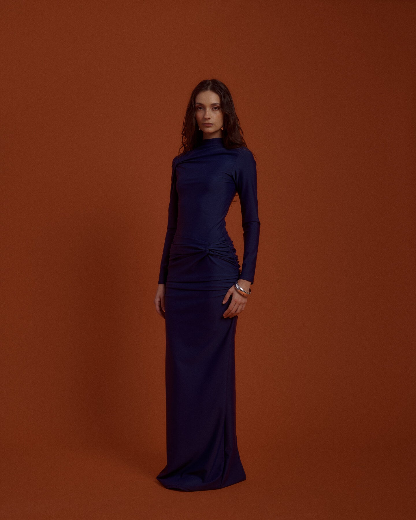 VESTIDO DOPPIO - AZUL
