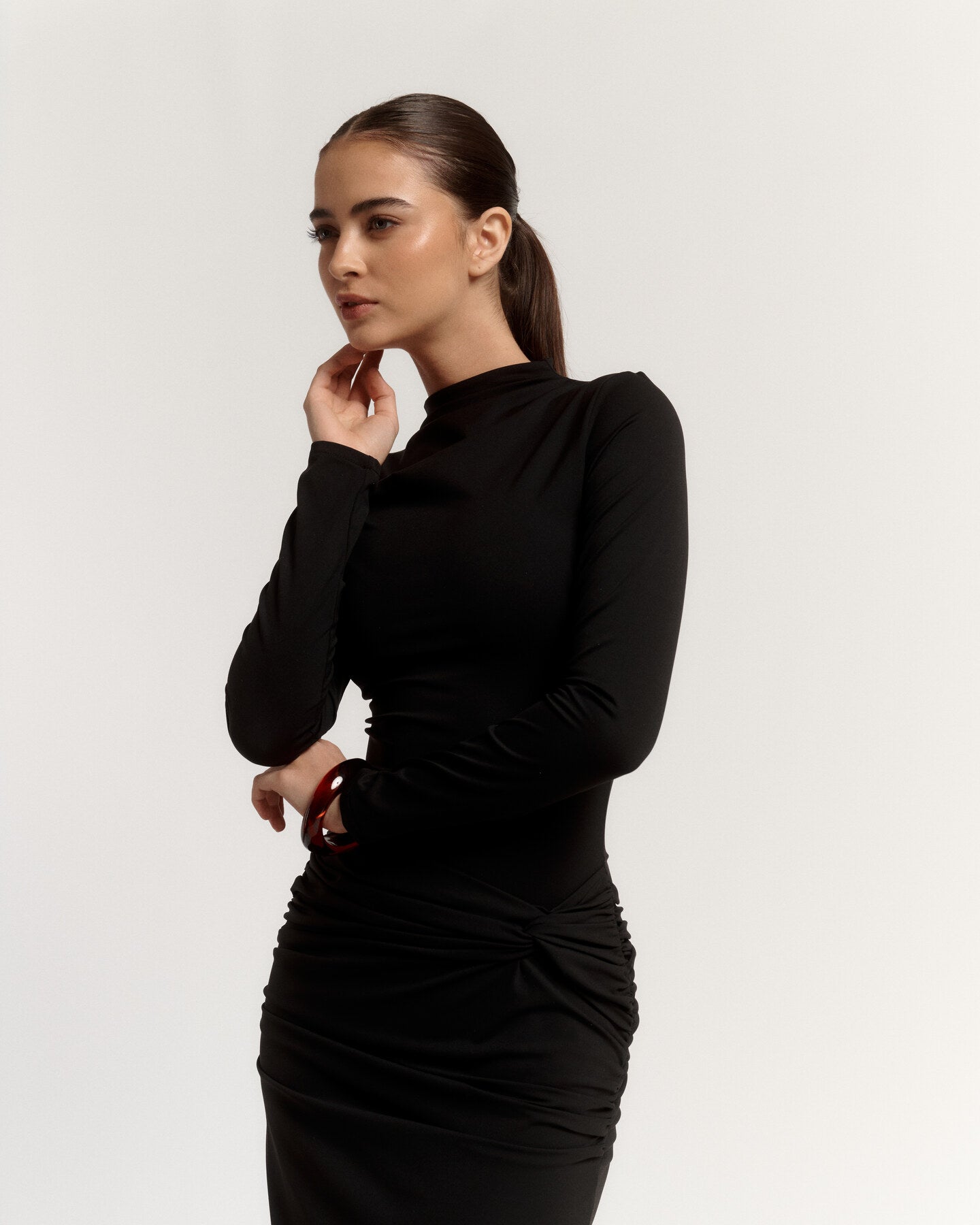 VESTIDO DOPPIO - NEGRO