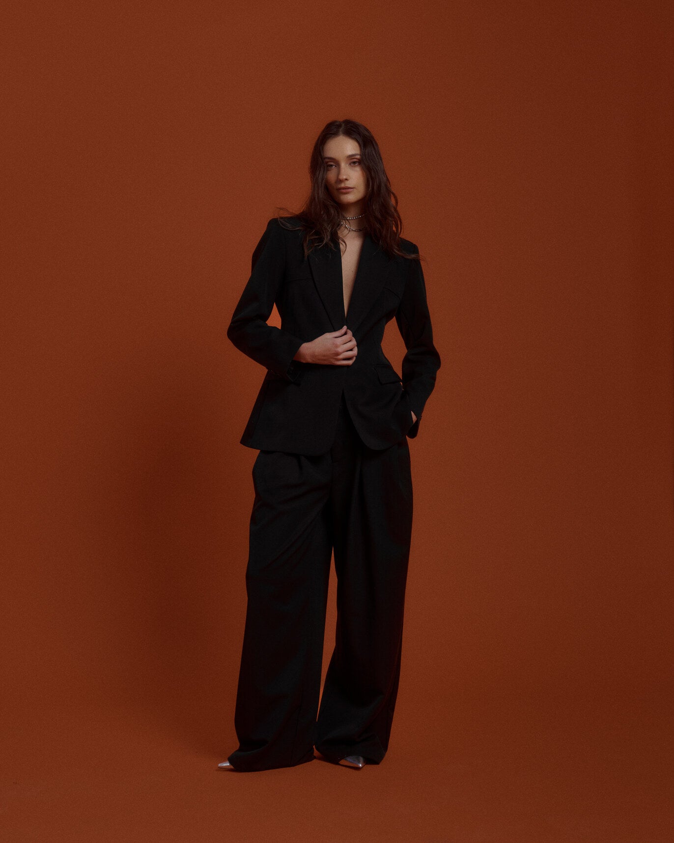 BLAZER MACCHIATO - NEGRO