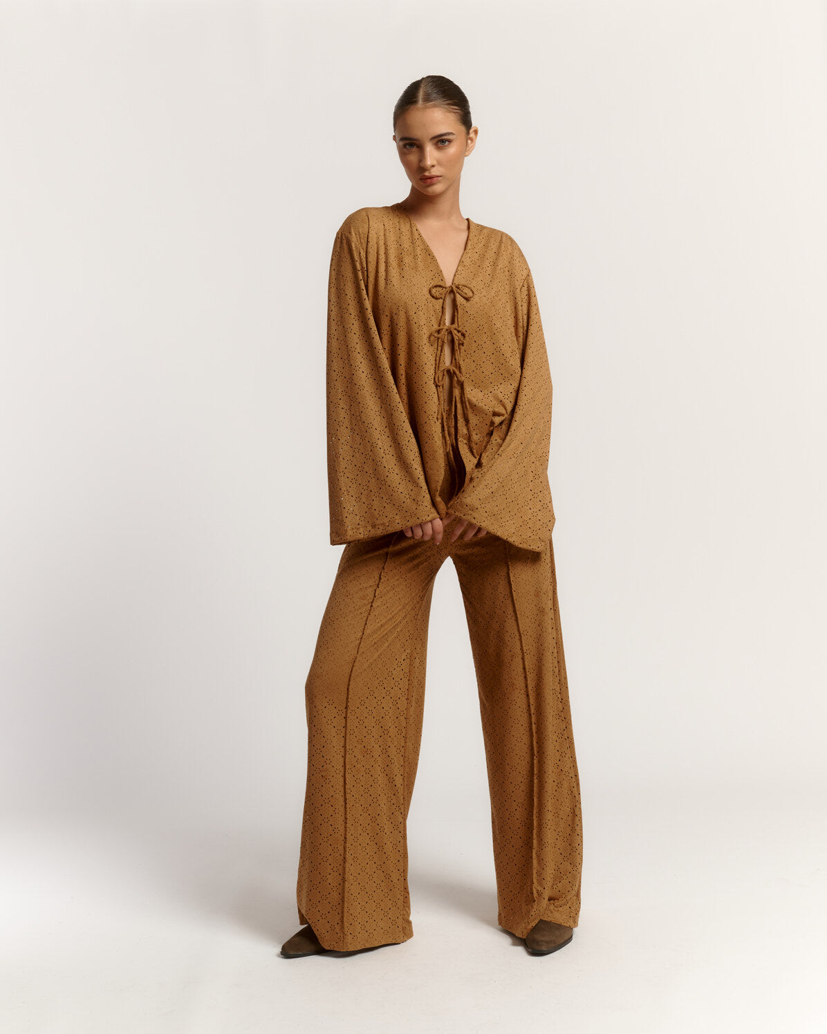BLUSA ARABICA - CAMEL