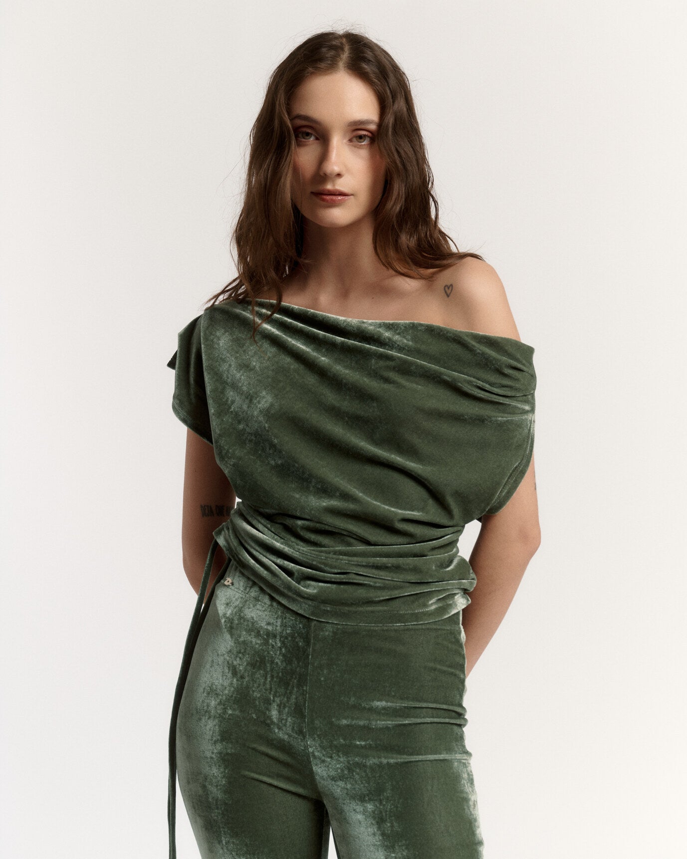 TOP VELVET LATTE - MENTA