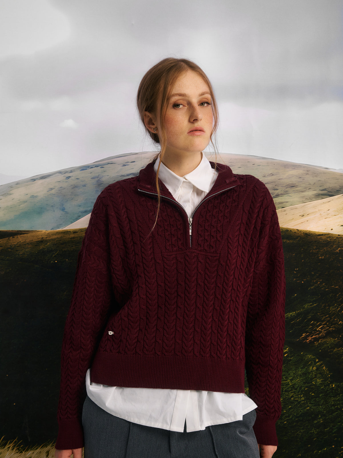 DAKOTA SWEATER - VINO