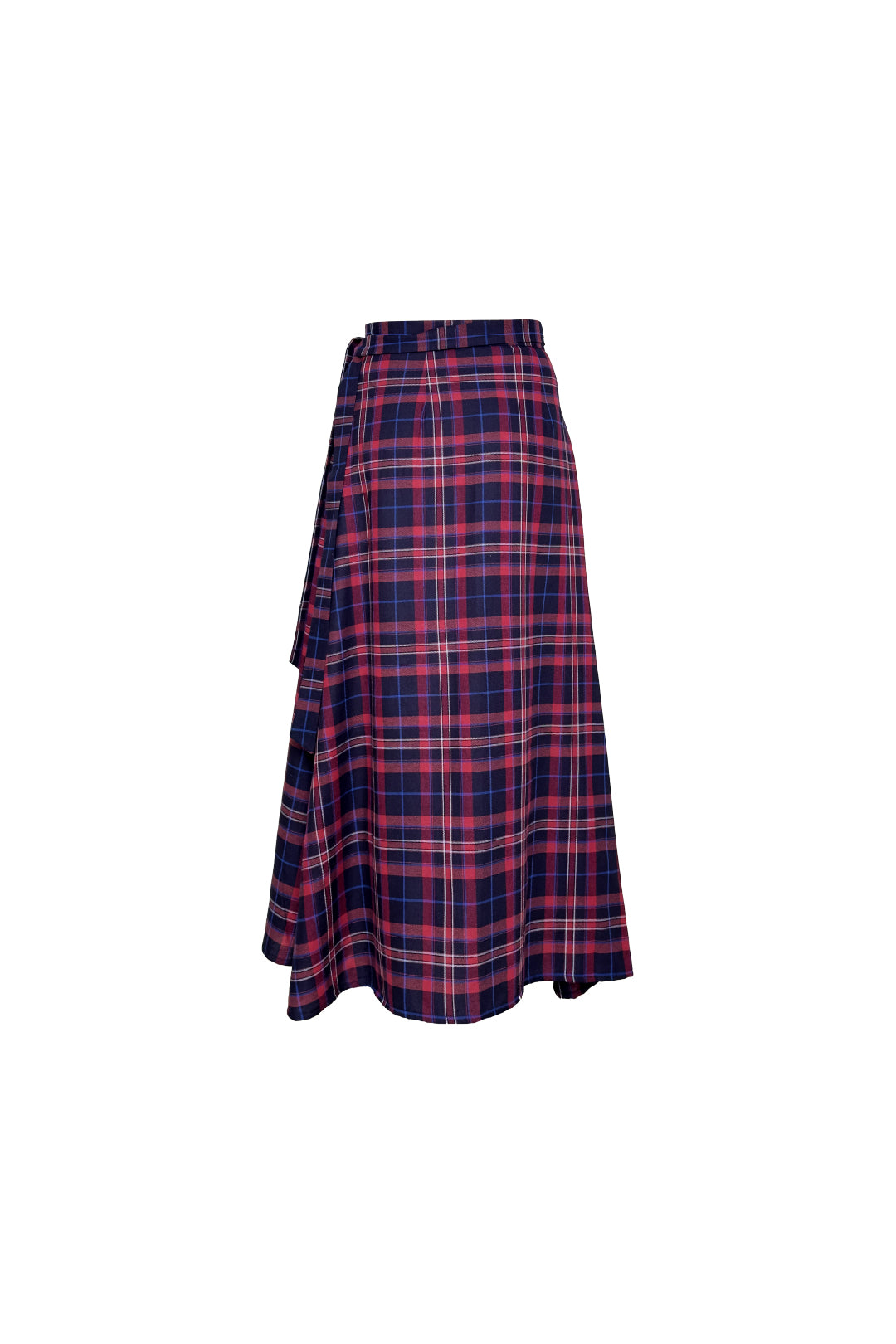 FALDA MACCHIATO - TARTAN AZUL