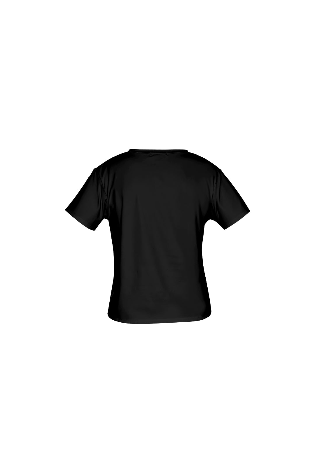 T-SHIRT LUNGO - NEGRO