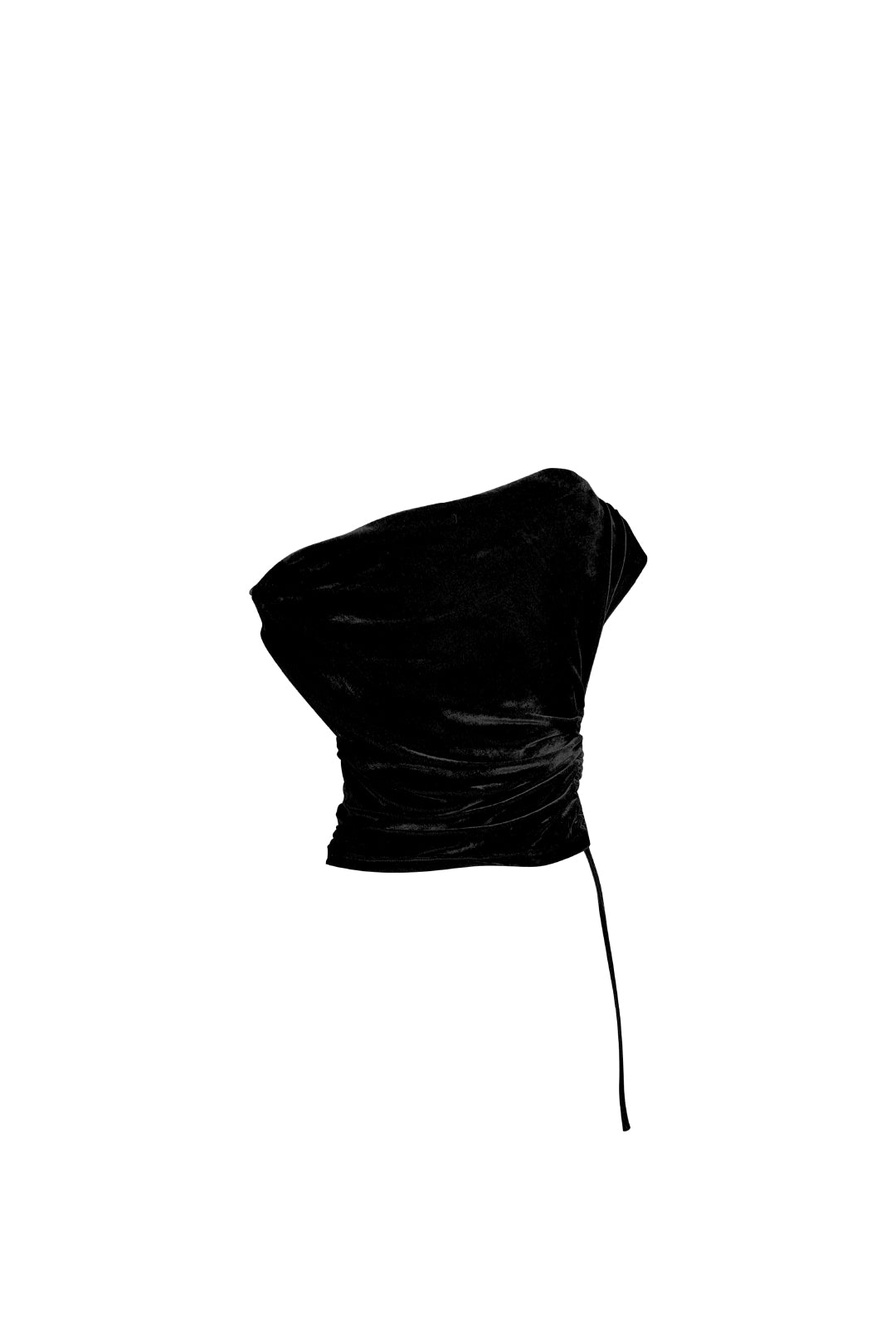 TOP VELVET LATTE - NEGRO