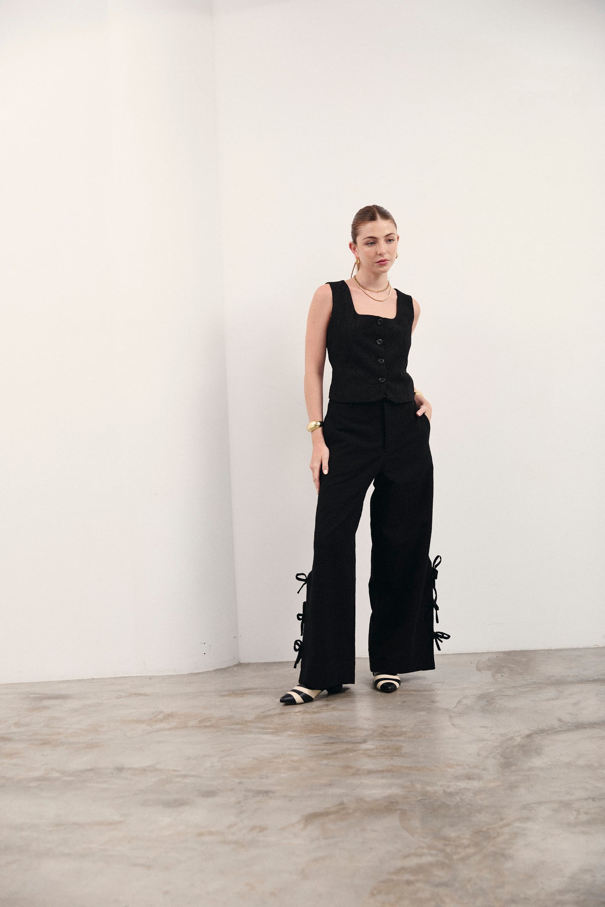 CHALECO LILY - NEGRO