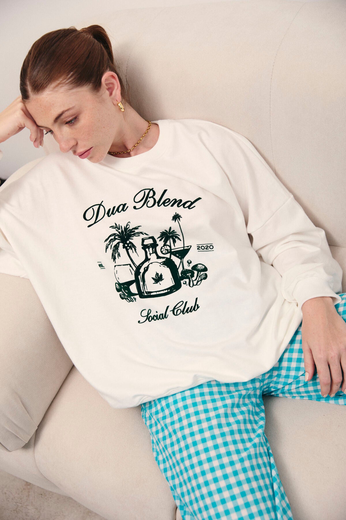 POLERA DUA'S CLUB - OFF WHITE