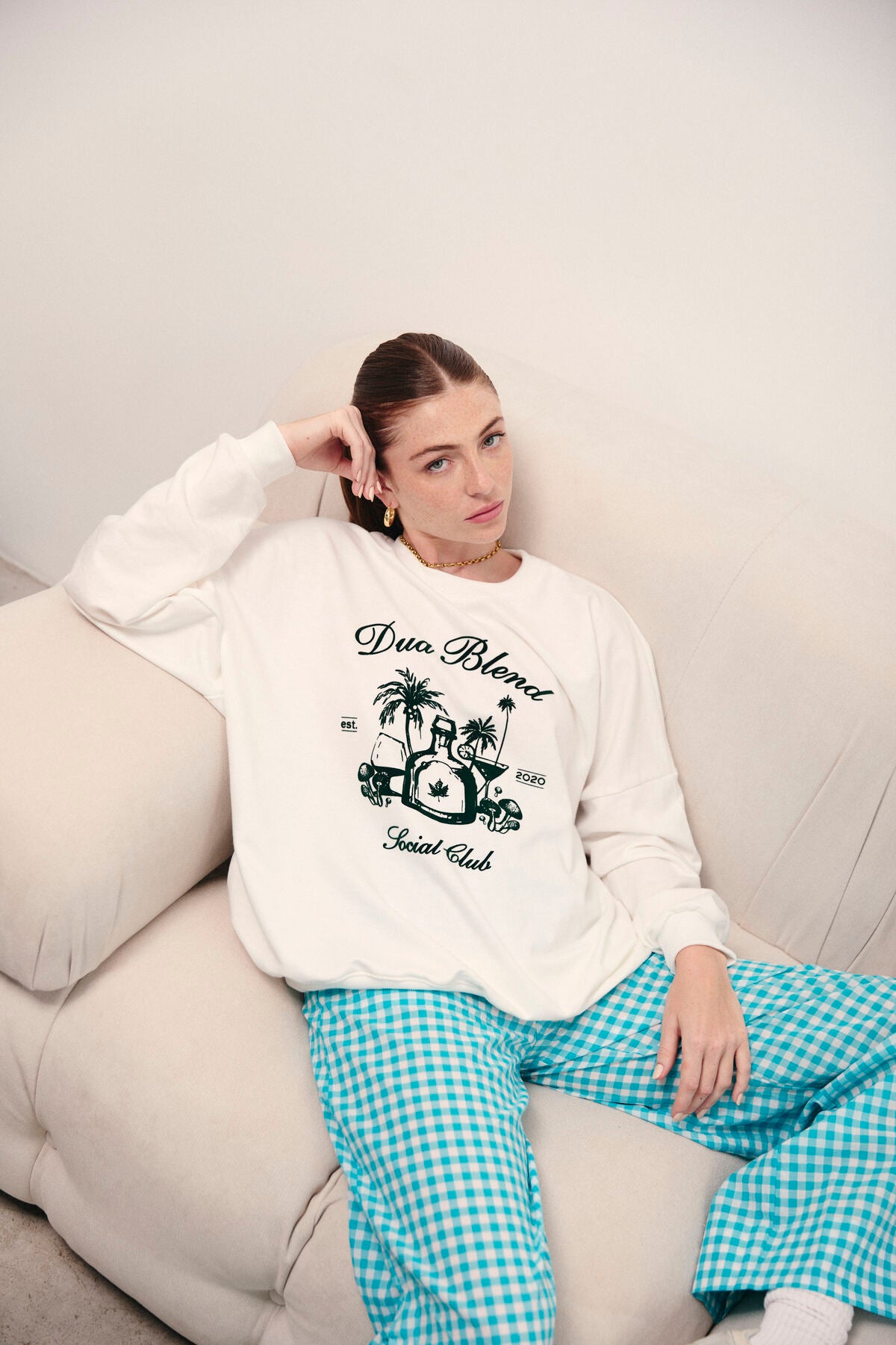 POLERA DUA'S CLUB - OFF WHITE