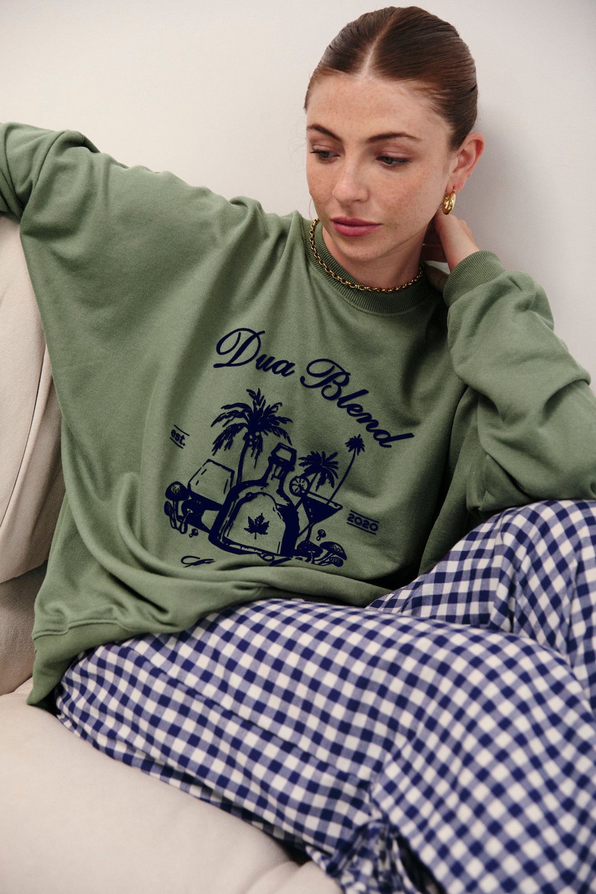 POLERA DUA'S CLUB - MATCHA