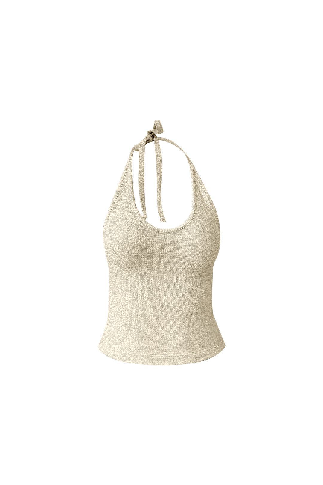 TOP HALTER MAFE - GOLD