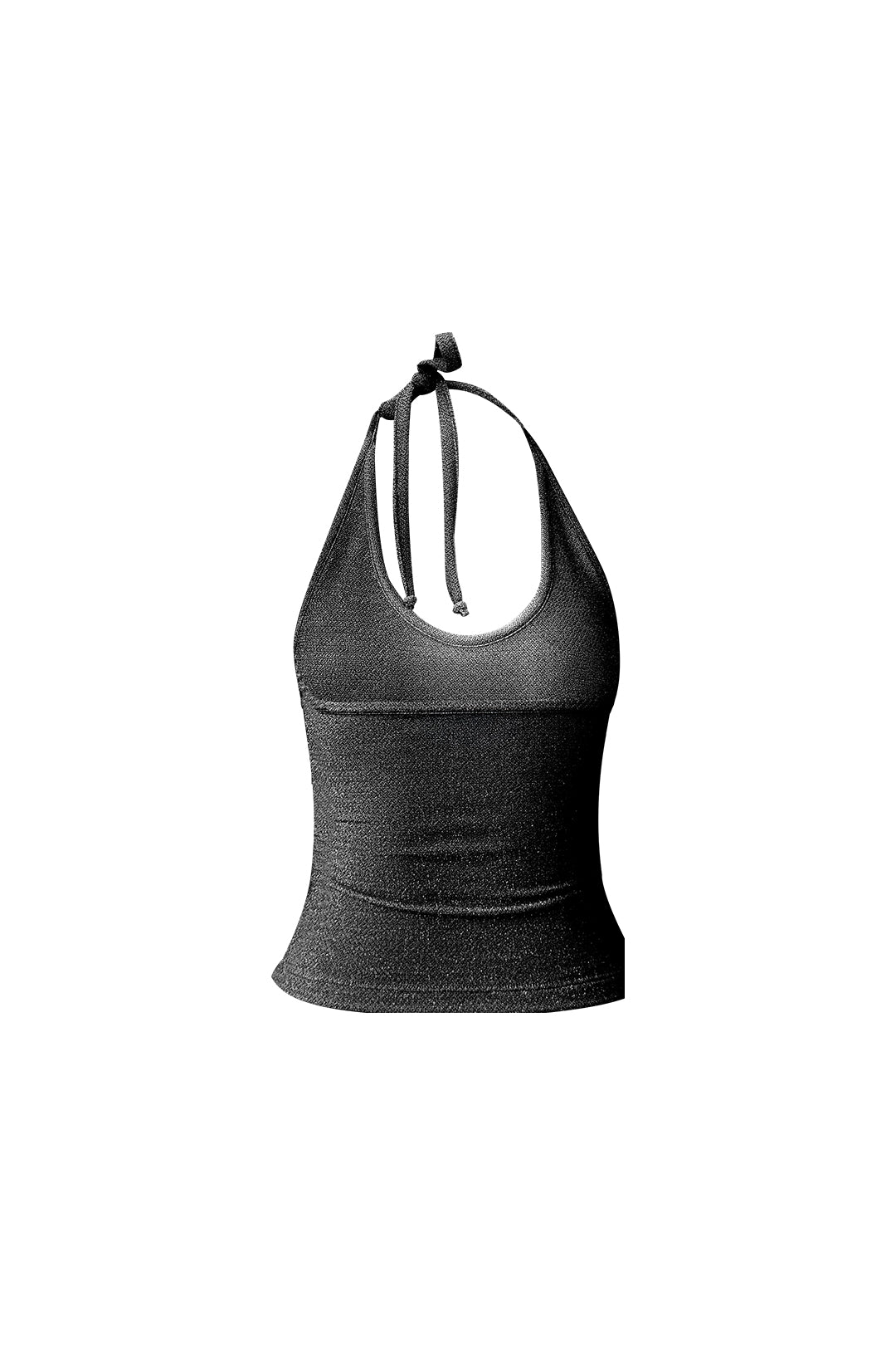 TOP HALTER MAFE - MIDNIGHT BLACK