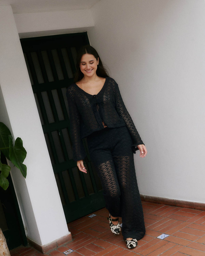 PANTALON MONACHELLO - NEGRO