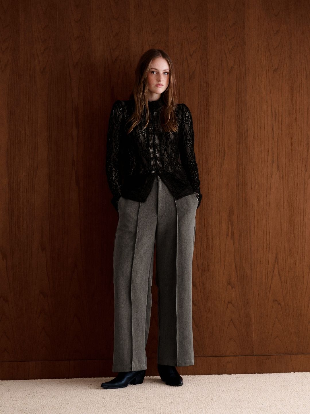 PANTALON RENEE - GRIS OSCURO