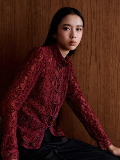 TOP SUKI - BURGUNDY