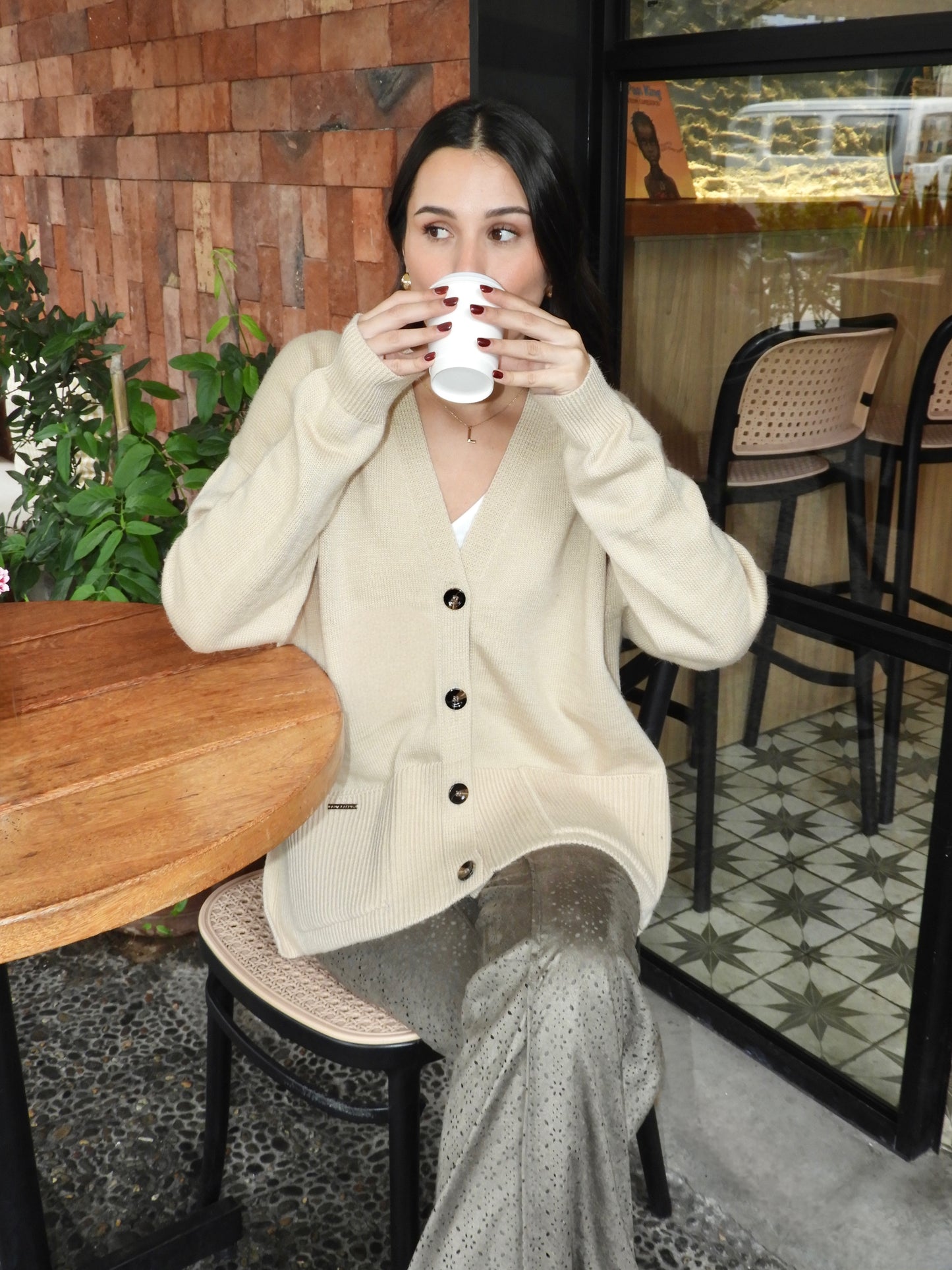 CHOMPA LIBERICA - BEIGE
