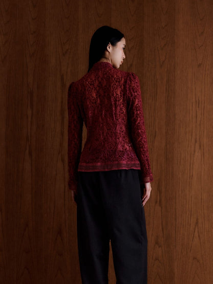 TOP SUKI - BURGUNDY