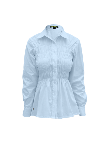 BLUSA BOWIE - CELESTE