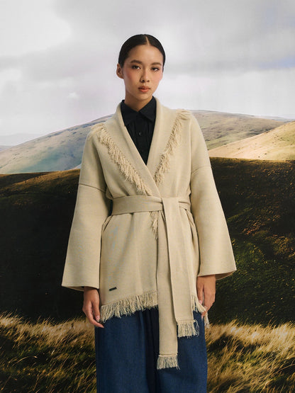 NEVADA JACKET - ECRU