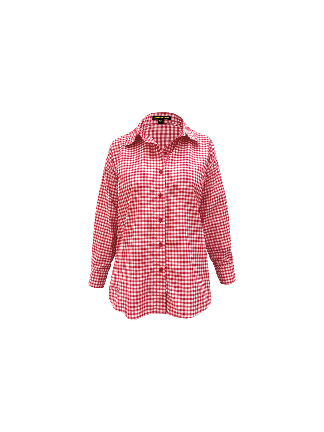 CAMISA POSITANO VICHY ROJO
