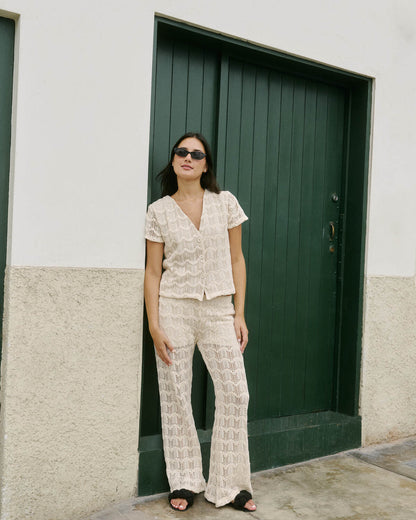 PANTALON LIMONCHELLO - HUESO