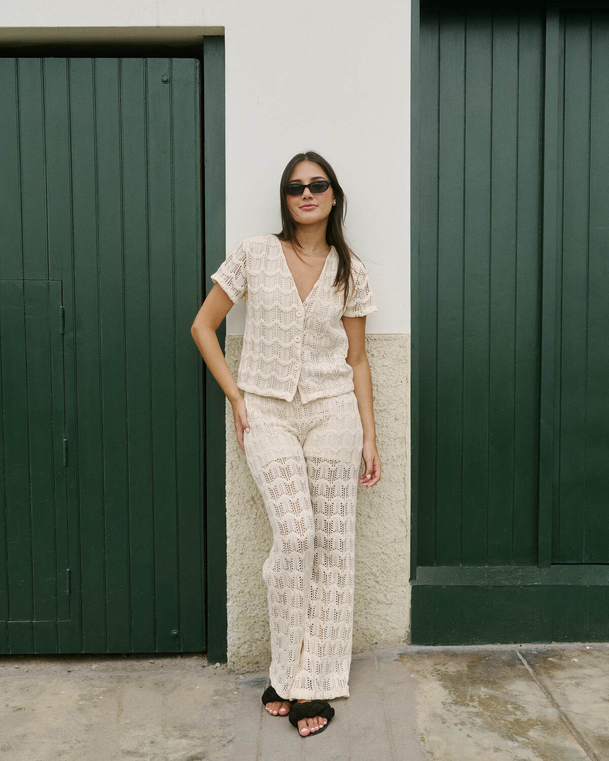PANTALON LIMONCHELLO - HUESO