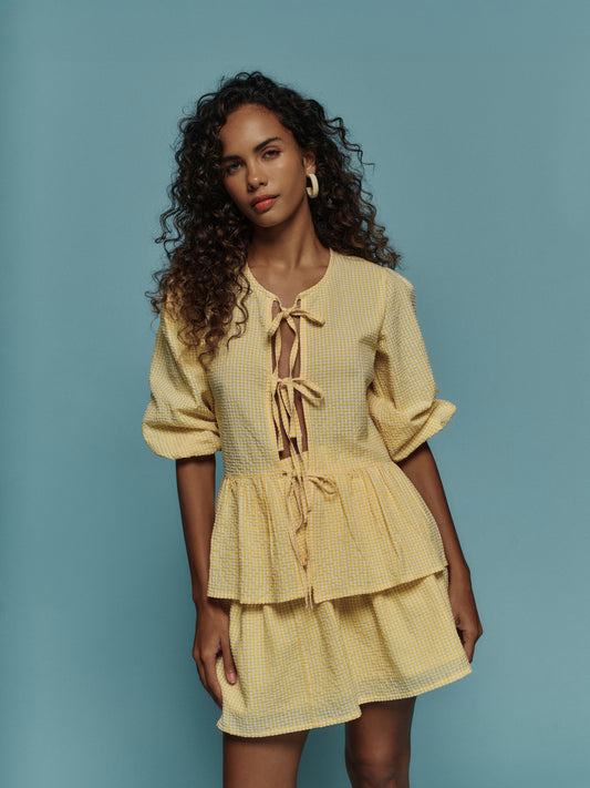 TOP LIMA VICHY AMARILLO