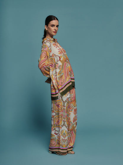 PRE VENTA - PANTALON POSITANO NARANJA