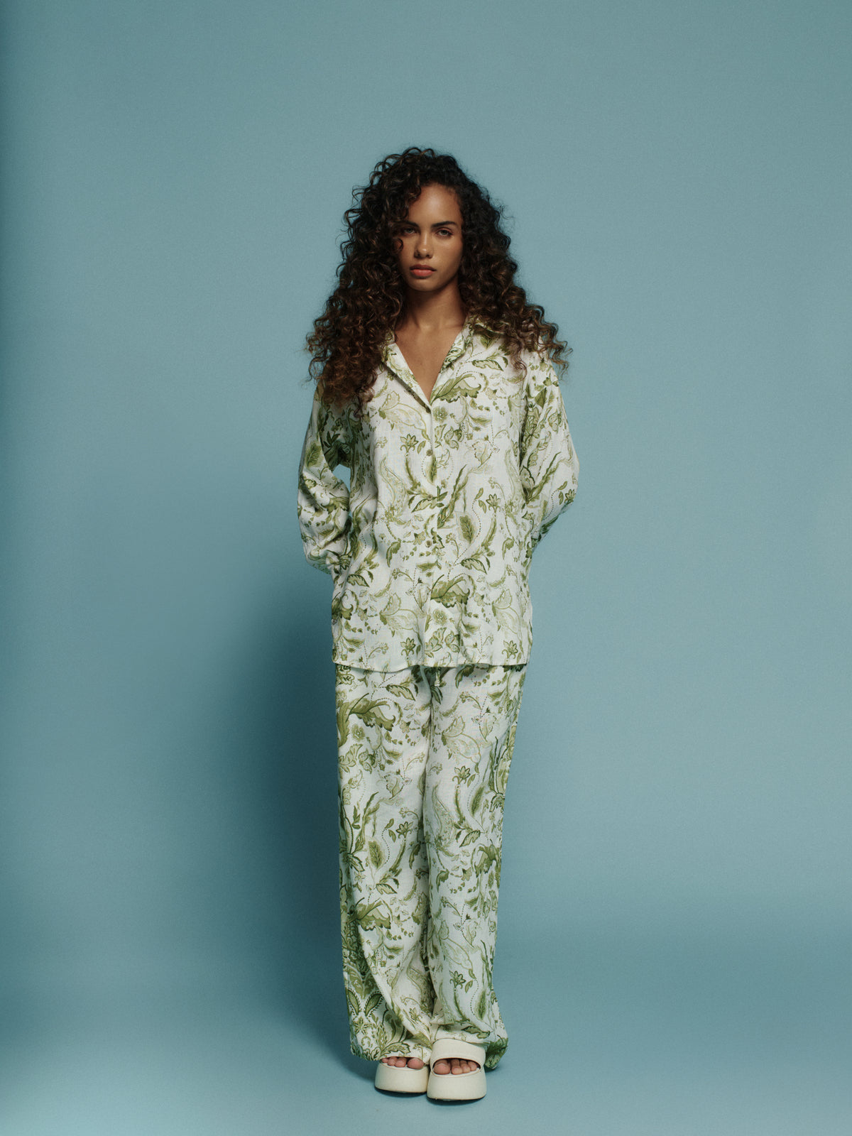 PANTALON POSITANO VERDE