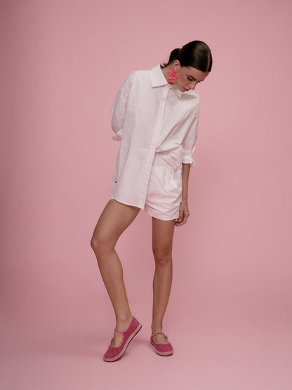 CAMISA POSITANO HUESO