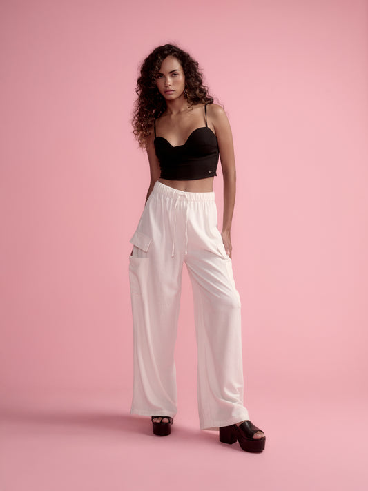 PANTALON CITRON HUESO