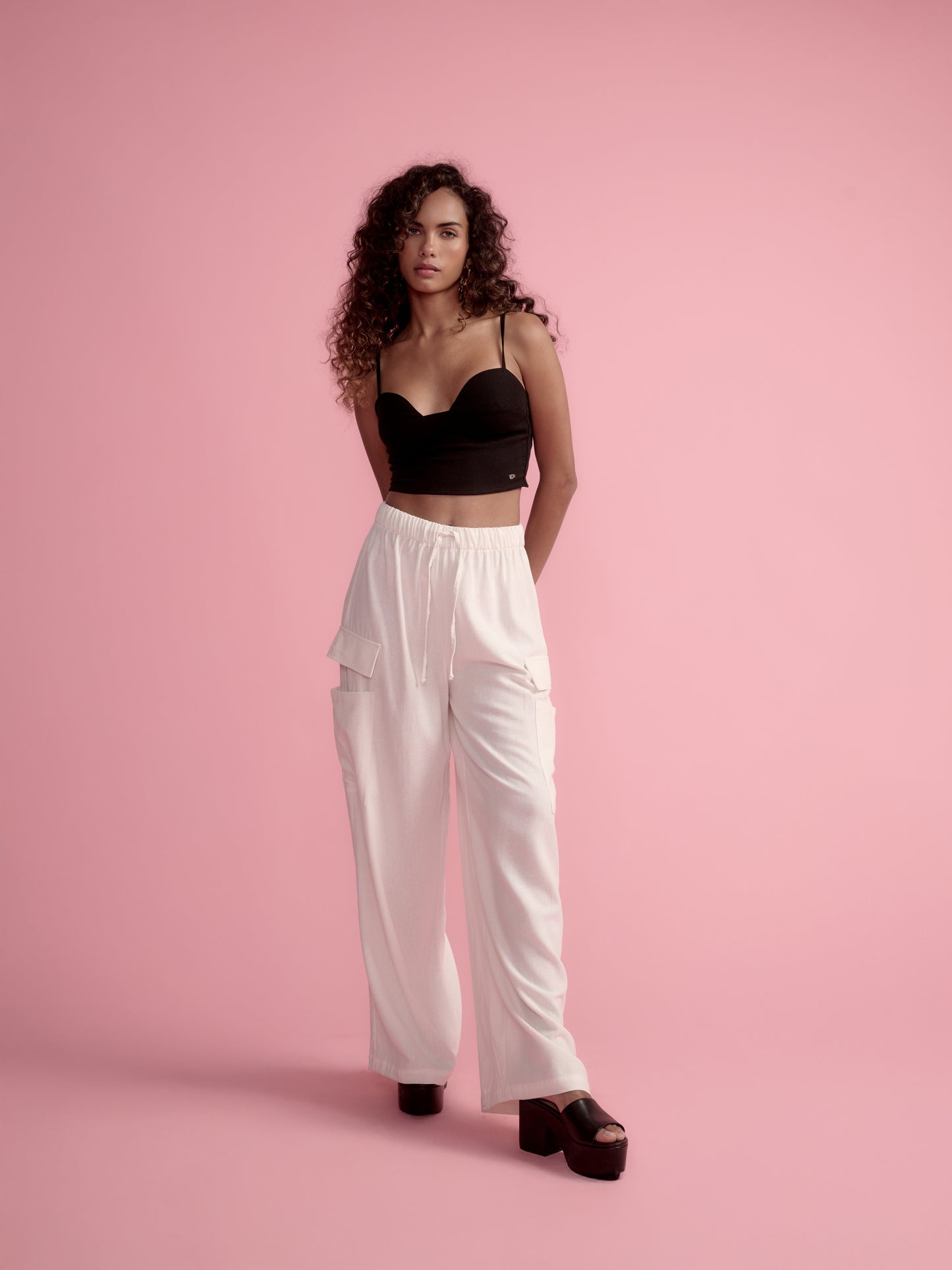 PANTALON CITRON HUESO