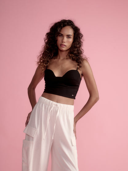 PANTALON CITRON HUESO