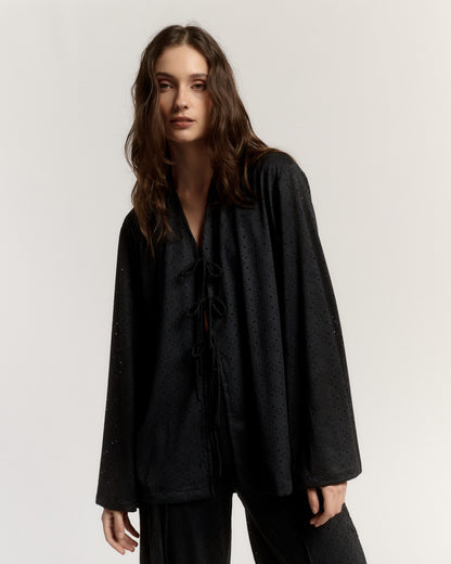 BLUSA ARABICA - NEGRO