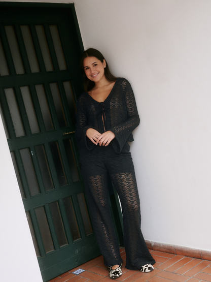 PANTALON MONACHELLO - NEGRO