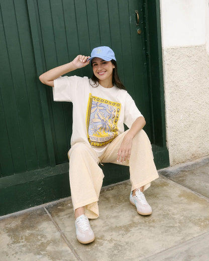 PANTALON CITRON VICHY AMARILLO
