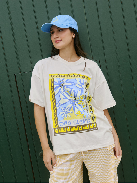 POLO MAHE - AMARILLO/HUESO