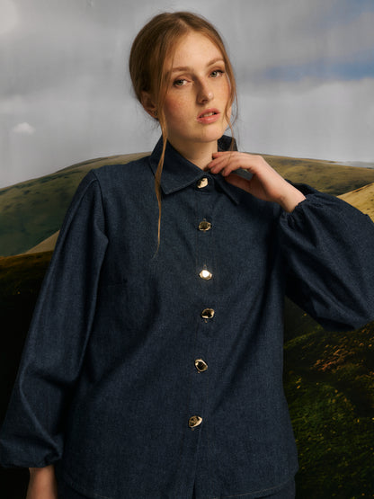 BLUSA SIERRA - AZUL