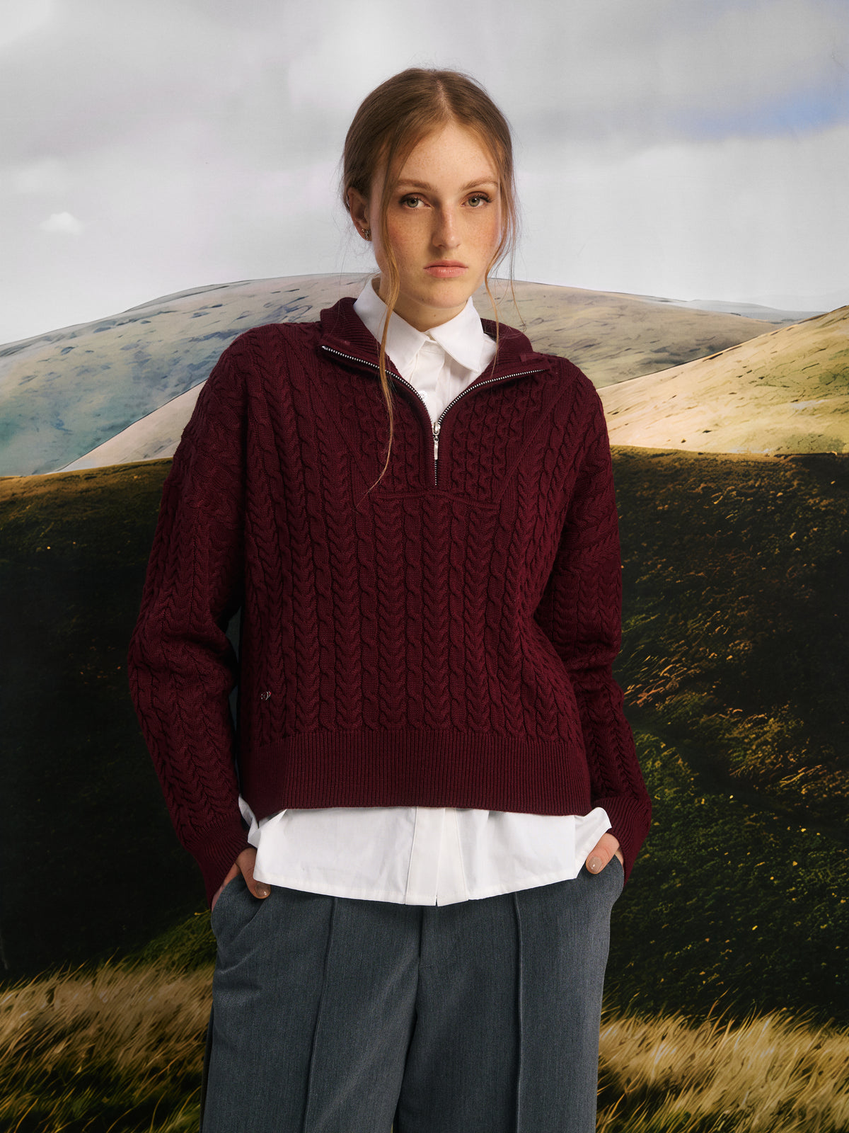 DAKOTA SWEATER - VINO