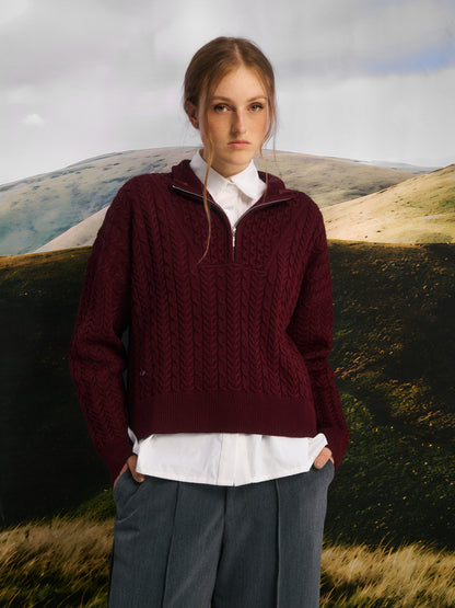 DAKOTA SWEATER - VINO