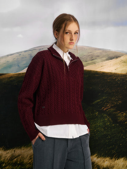 DAKOTA SWEATER - VINO