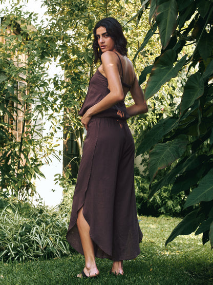 PANTALON ROSIE - CHOCOLATE