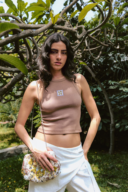 TANK TOP DAHLIA - CHOCOLATE