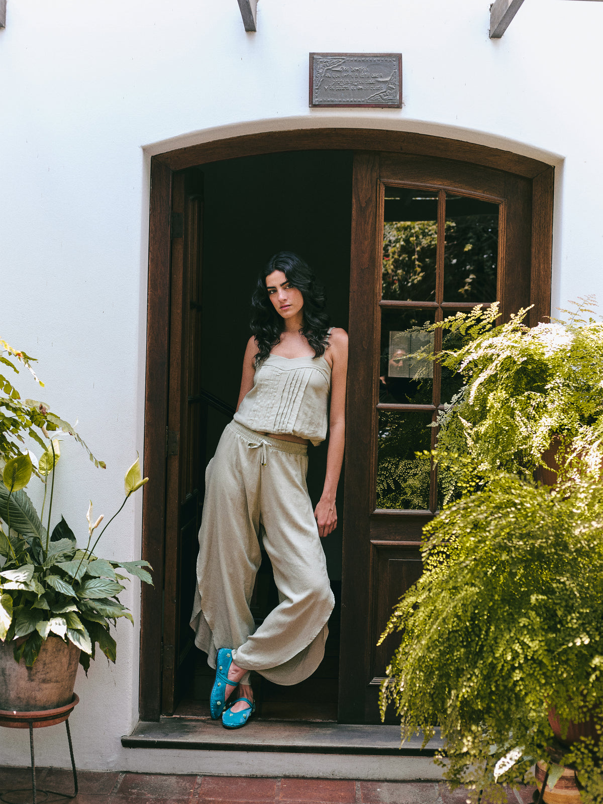 PANTALON ROSIE - PISTACHO