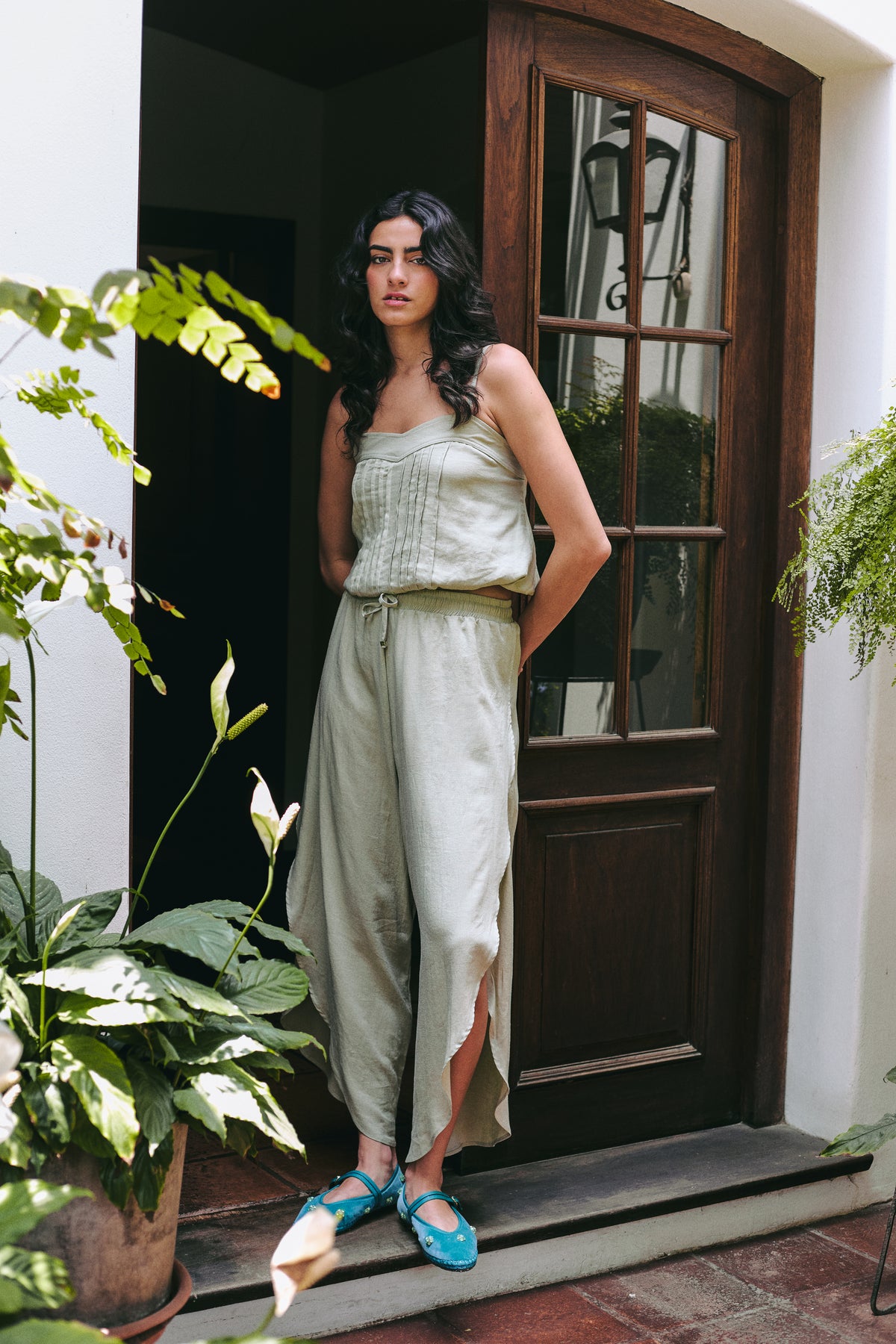 PANTALON ROSIE - PISTACHO
