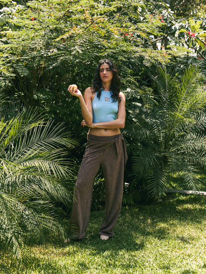 PANTALON BLOOM - CHOCOLATE
