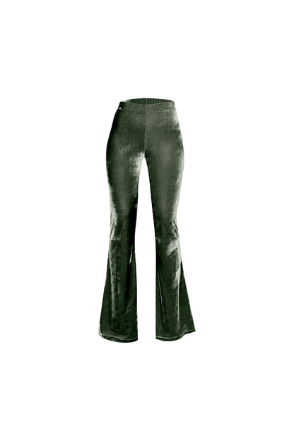 PANTALON VELVET LATTE - MENTA