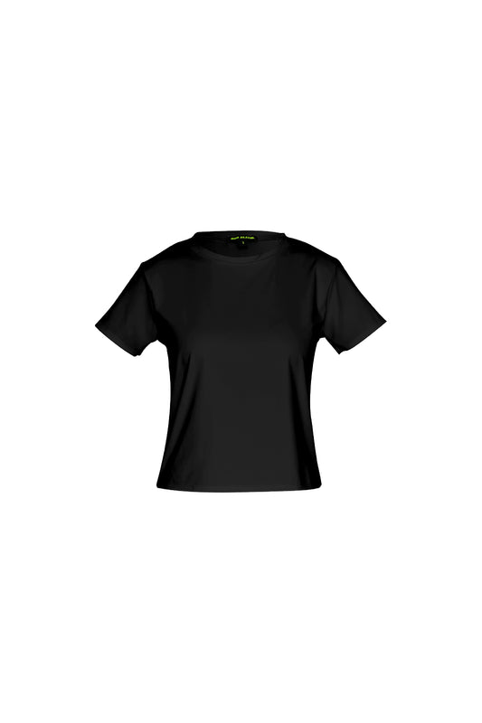 T-SHIRT LUNGO - NEGRO