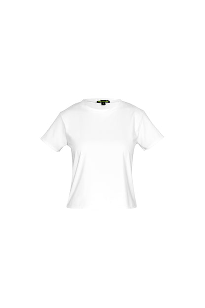 T-SHIRT LUNGO - BLANCO